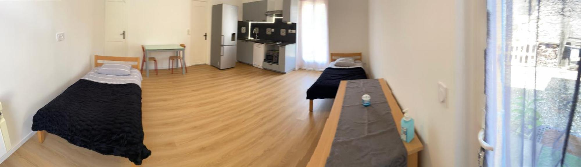 Appartement Studio 25M 2 Lits à Gauriaguet Extérieur photo